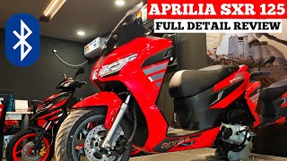 All New 2024 Aprilia SXR 125 Detail Walkround🔥🔥 Aprilia SXR 125  Local Abroad [upl. by Aivyls]