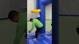 Do you like the bouncy castle It’s so fun inflatable funny funtime weekend [upl. by Ellga]