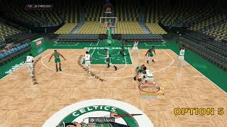 FIST 35 THROUGH  NBA 2K22 Celtics Playbook [upl. by Candi198]