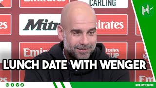 Arsene Wenger DID NOT pay for lunch  Pep reveals meeting with former Arsenal manager [upl. by Whitford406]