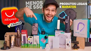 PRODUTOS LEGAIS e BARATOS QUE COMPREI NO ALIEXPRESS [upl. by Atalie]