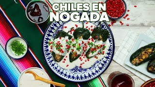 La MEJOR receta de Chiles en Nogada  Bien Tasty [upl. by Cherry]