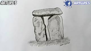 Stonehenge nasıl çizilir [upl. by Tsyhtema291]