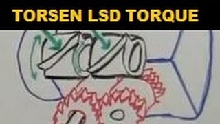 Torsen LSD  Torque Transfer  Explained [upl. by Issak730]