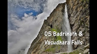 Vlog 05 Badrinath amp Vasudhara Falls  Uttarakhand [upl. by Noraa]