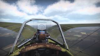 War Thunder  Full Real Battle Vol11 Polikarpov I153 Chaika [upl. by Saloma]