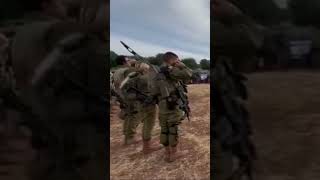 IDF soldiers singing the Israeli national anthem israelairforce israelimilitary israel hatikvah [upl. by Edaj]