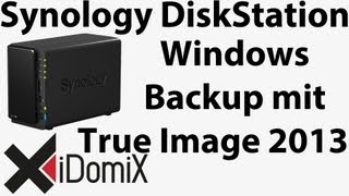 Synology DiskStation Windows Backup mit Acronis True Image 2013 [upl. by Geier]