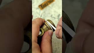 How to use threaded Teflon Tape [upl. by Joleen]