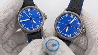 Damasko DS30 Ocean  Blue Perfection in 39mm [upl. by Eardna372]