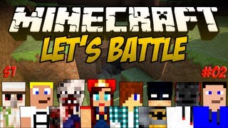 Lets Battle Minecraft  S1  02 Deutsch  HD  Die Suche nach Mineralwasser [upl. by Tamera978]