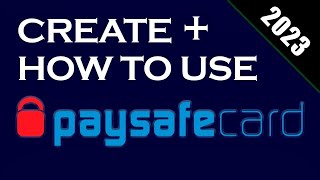 ➡️ How to Create PAYSAFECARD Account in 2024 ✚ How to Use PaySafeCard [upl. by Ahsilra]