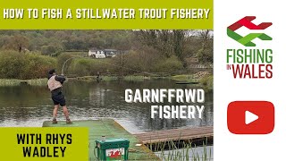 How to Fish a Stillwater Trout Fishery  Rhys Wadley at Garnffrwd Lake West Wales [upl. by Viquelia]