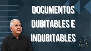 Documentos dubitables e indubitables en la prueba pericial [upl. by Eatnoid]