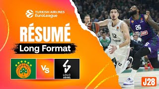 Mathias Lessort est partout  Panathinaikós vs ASVEL  Résumé  EuroLeague J28 [upl. by Aikahc]