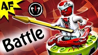 SNAPPA vs KENDO KAI Spinjitzu Spinner Battle  Lego Ninjago Stop Motion Set Review 9564 9551 [upl. by Claybourne]