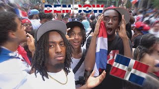 We Went to The Dominican Parade in NY [upl. by Yllil]