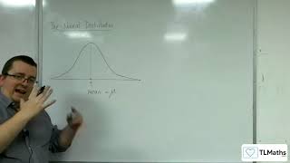 AQA Mathematical Studies 2A The Normal Distribution 02 What is it [upl. by Esenwahs]