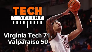 Virginia Tech 71 Valparaiso 50 Highlights and Quotes [upl. by Ellohcin]