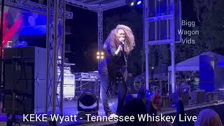 KEKE Wyatt  Tennessee Whiskey Live  Pompano Fall Festival 2022 biggwagonvids [upl. by Nner]