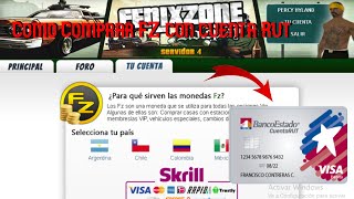 Como Comprar FZ Con Cuenta Rut Chile  Krooz [upl. by Spatz]