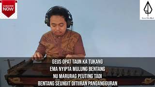 Lagu Kembang Tanjung Panineungan  Mang Koko  Minus One Kacapi Suling [upl. by Ccasi218]