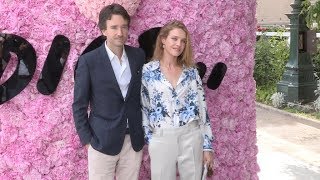 Natalia Vodianova and Antoine Arnault at the Dior Homme Menswear SS 2019 Fashion Show in Paris [upl. by Sura]