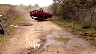 Reliant robin roll over [upl. by Lilahk]