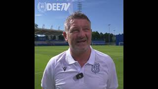 Tony Docherty  Lech Poznan PostMatch Interview  Now Available on DeeTV [upl. by Sedgewinn398]