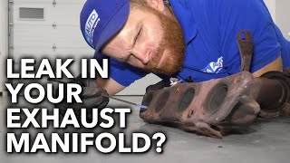 Smells or Ticking Diagnose a Car or Truck Exhaust Manifold Leak [upl. by Sylvia]