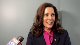 Gretchen Whitmer insists Joe Biden can win Michigan and says she backs the president 100 AP Explai [upl. by Horton]