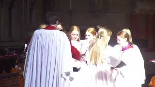 Jonathan Harvey Come Holy Ghost  Truro Cathedral Choir Pentecost Evensong [upl. by Noiemad310]