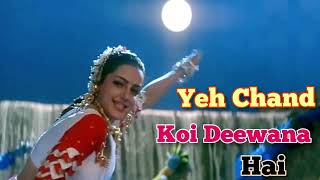 Yeh Chand Koi Deewana Hai  HD Video  Chhupa Rustam 2001 Alka Yagnik  Kumar Sanu Remix [upl. by Ellerret]