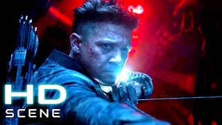 Hawkeye Gets Infinity Gauntlet Kills Alien Gogs Fight Scene  AVENGERS ENDGAME 2019 Movie Clip HD [upl. by Estas]