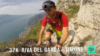 37K Limone Extreme Skyrunning from Riva del Garda [upl. by Ttsepmet]