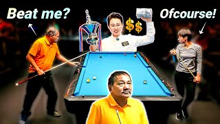 Chinas quotQueen of Money Gamequot Thinks She Can OUTPLAY the Great EFREN REYES [upl. by Lanor]