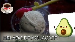 Helado de aguacate 🥑  Cremosos SIN MAQUINA [upl. by Latt776]