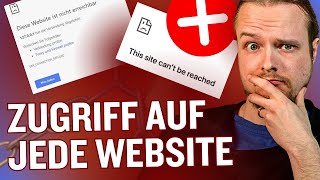 Zugriff auf jede Website mit einem VPN  Anleitung zum Umgehen von Geoblocking [upl. by Merdith460]