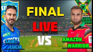 🔴LIVE CPL Saint Lucia Kings Vs Guyana Amazon Warriors  FINAL Live Score amp Commentary [upl. by Begga691]