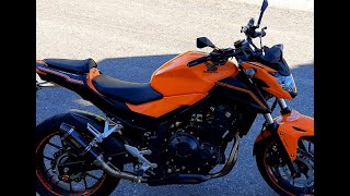 Tentei Meu Primeiro Top SPEED na CB500F [upl. by Lajes]