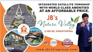 jbs Nature valley  Choutuppal  Jb infra group  Highway Facing dtcp tsrera approved plots  plots [upl. by Suoivatram45]