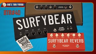 BTR40 Surfy Industries Surfybear Real Spring Reverb Pedals Review [upl. by Iong548]