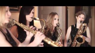 Libertango by Piazzolla performed by Marici Saxes  Saxophone Quartet [upl. by Amlez]