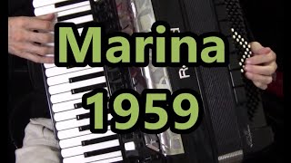 Roland FR 8x digital accordion Marina 1959 Italian hit song Dale Mathis [upl. by Ylram]