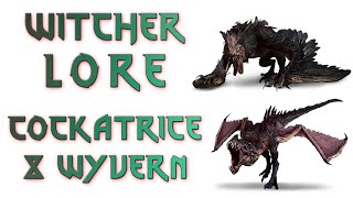 The Witcher Lore  Wyvern amp Cockatrice Explained [upl. by Harlene]