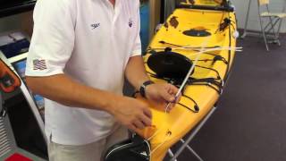 Hobie® Island Rudder Installation [upl. by Novihs464]