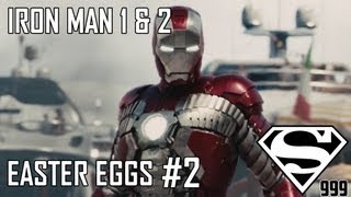 Iron Man 1 amp 2 Hidden Easter Eggs And Secrets Part 2 [upl. by Ettenowtna492]