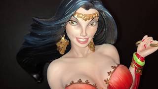 Aladdin Jasmine Custom Resin Statue J Scott Campbell Fairy Tale Fantasies Arabian Nights [upl. by Philbrook]