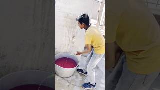 WE MADE HOMEMADE DESI HOLI PICHKARI 😍 shorts pkcrazyexperiments [upl. by Ahsile776]