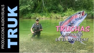 TRUCHAS A SPINNING EN EL LLOBREGAT 🎣 [upl. by Dorice680]